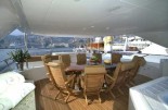 Luxury Yacht Seven Sins - Top Deck